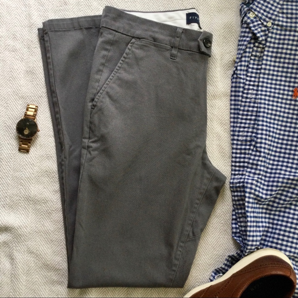 Five Four Gray Chino Pants